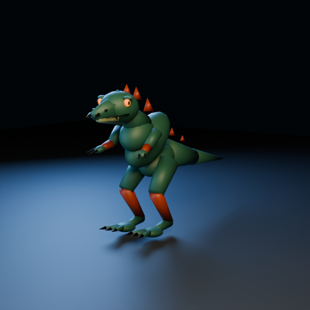 Raptor hero render