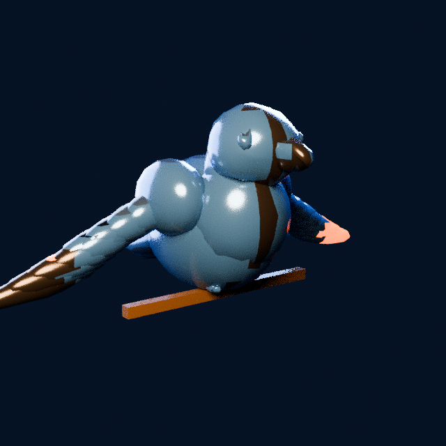 Raven hero render